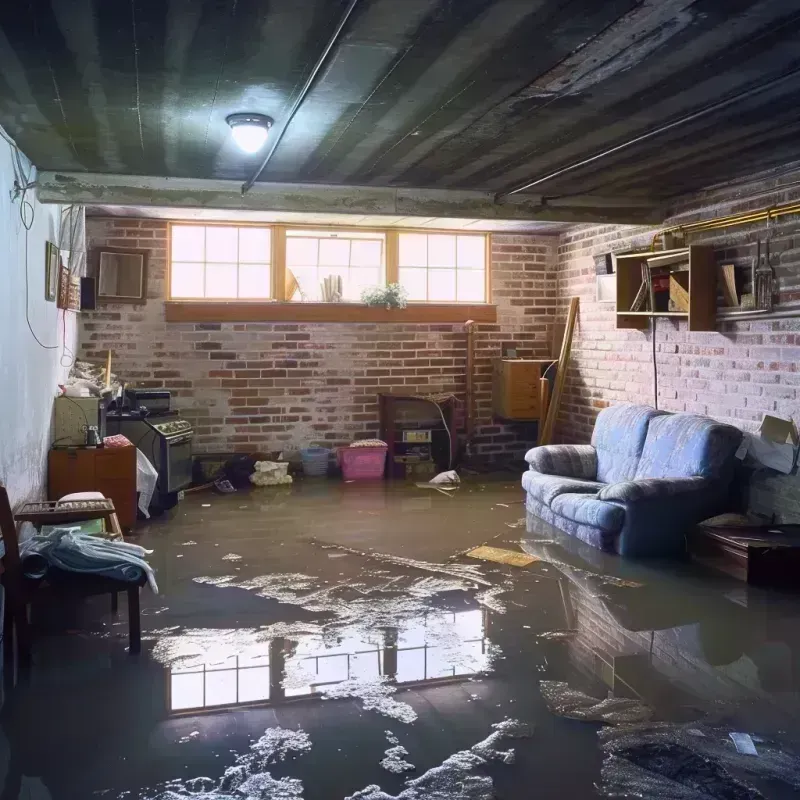 Flooded Basement Cleanup in Bladen County, NC